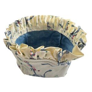 Longaberger Small Square Basket Liner Sweet Bazil 3”x 3” Vintage 1990s